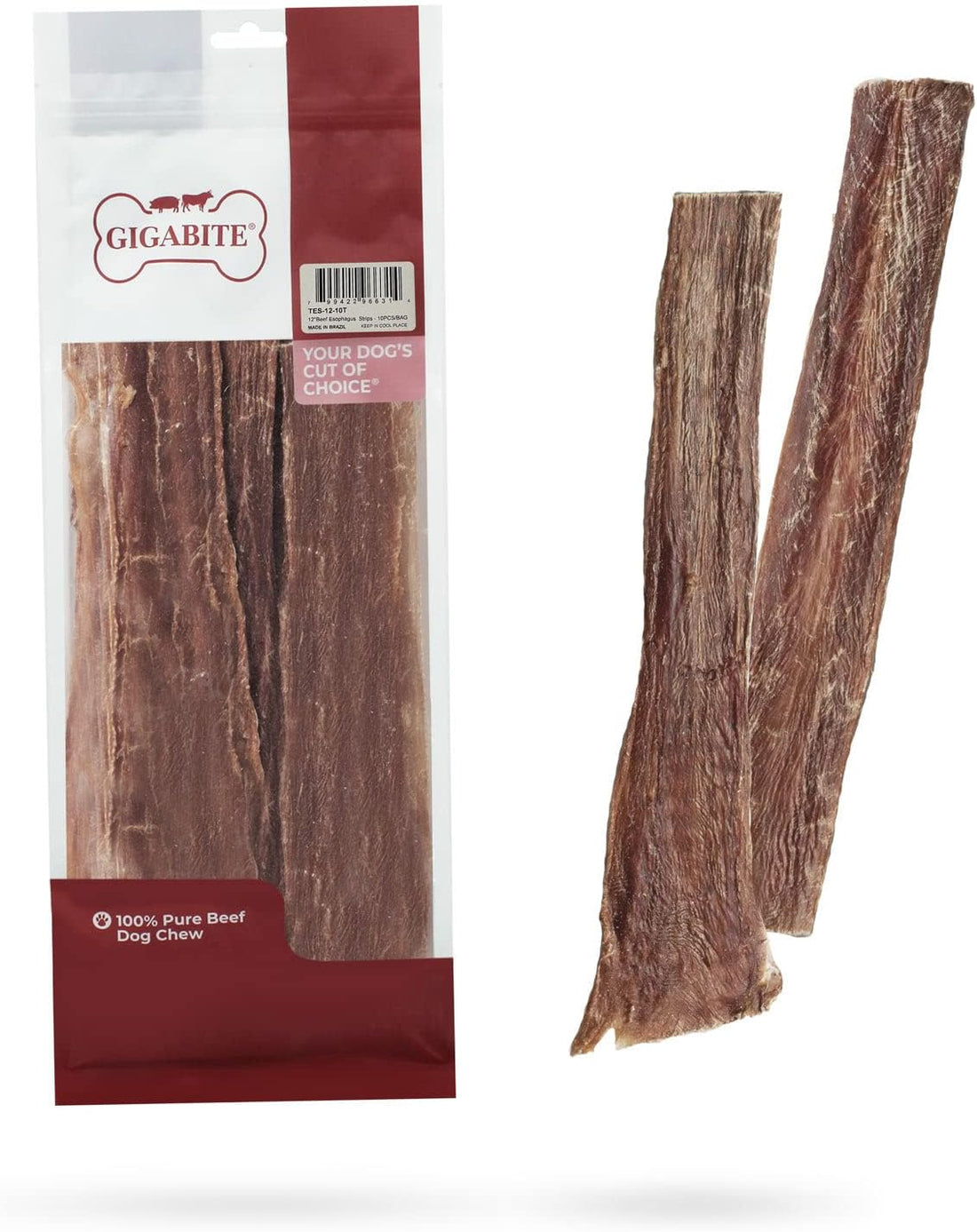 GigaBite Bully Sticks for Dogs All Natural Beef Pizzle Dog Chews