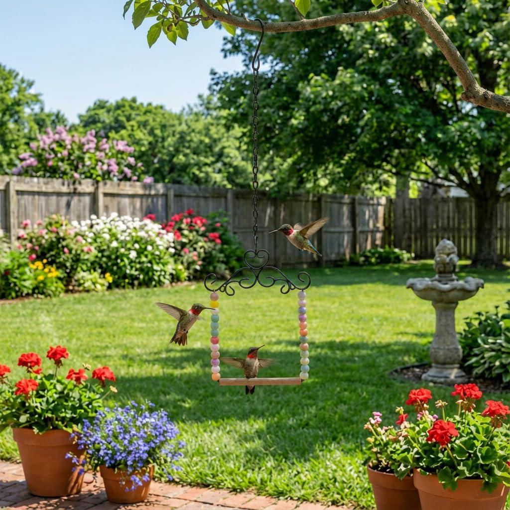 Hummingbird Swing & Perch for Outdoor