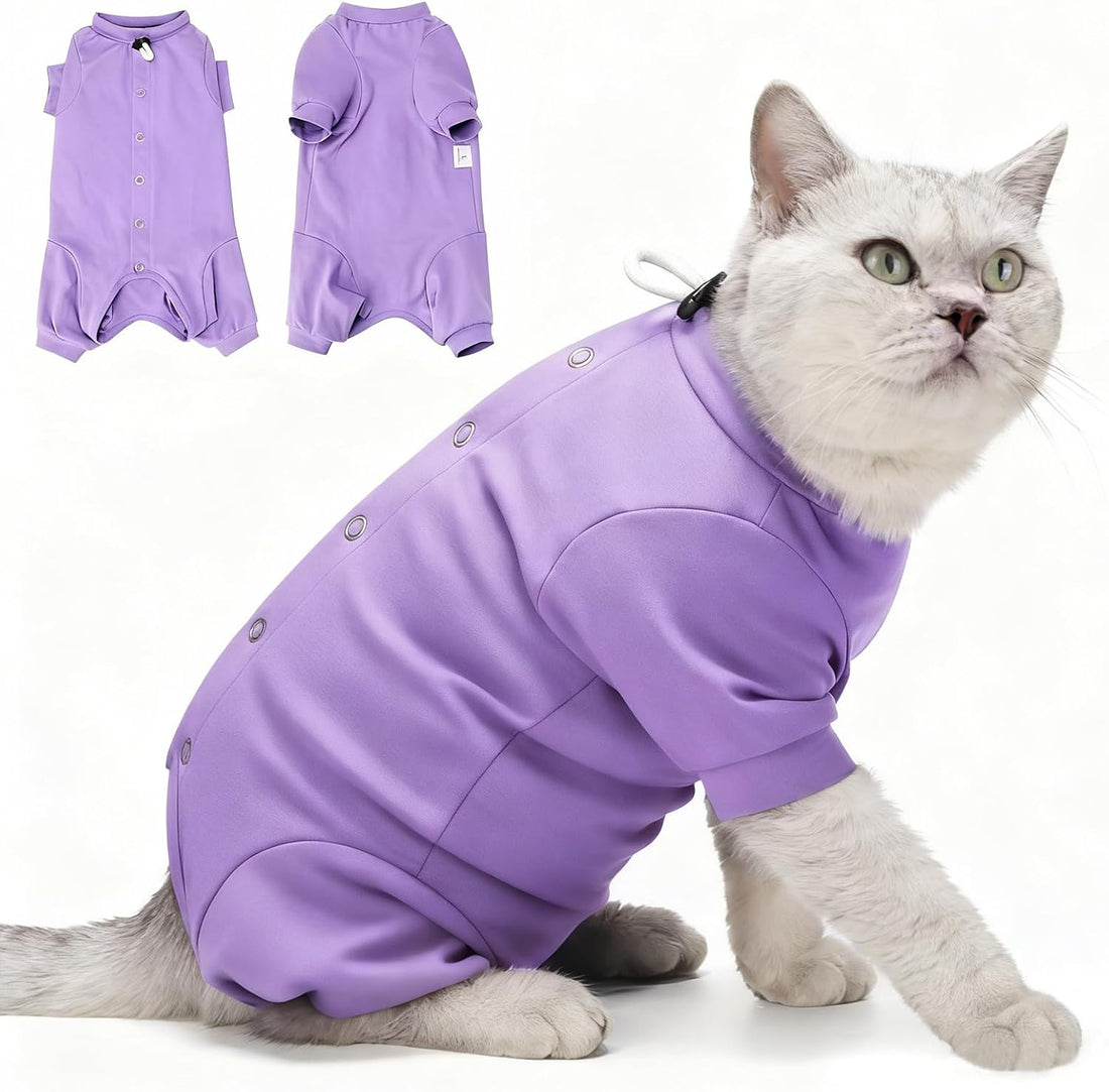 Dotoner Cat Recovery Suit Female Cats After Surgery Spay Soft