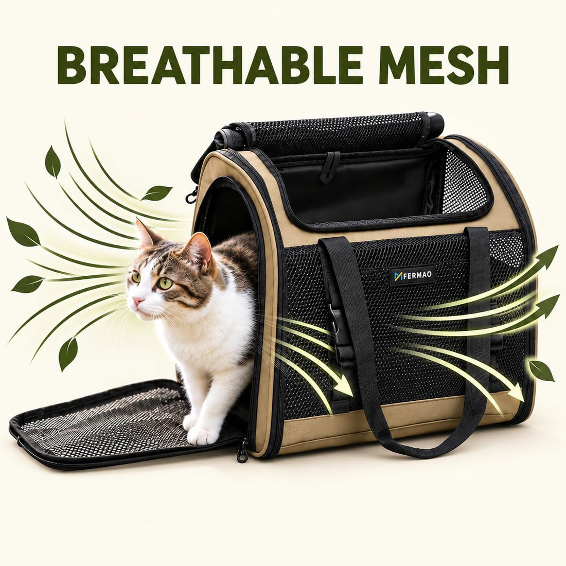 Cat Carrier Backpack for Small Medium Large Cats Airline Approved Pet