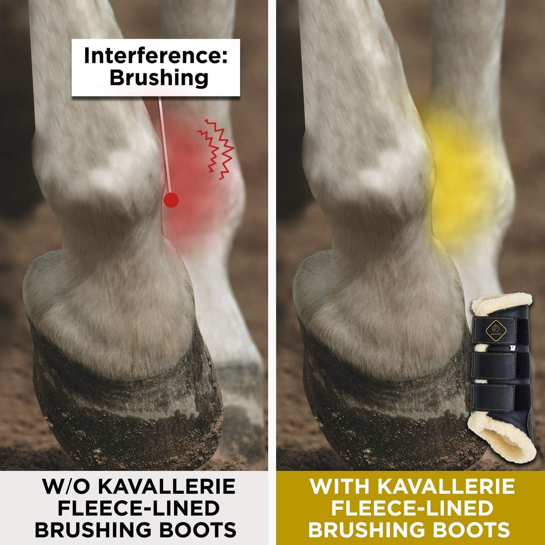 Kavallerie Classic Tendon Boots, Impact-Absorbing Material