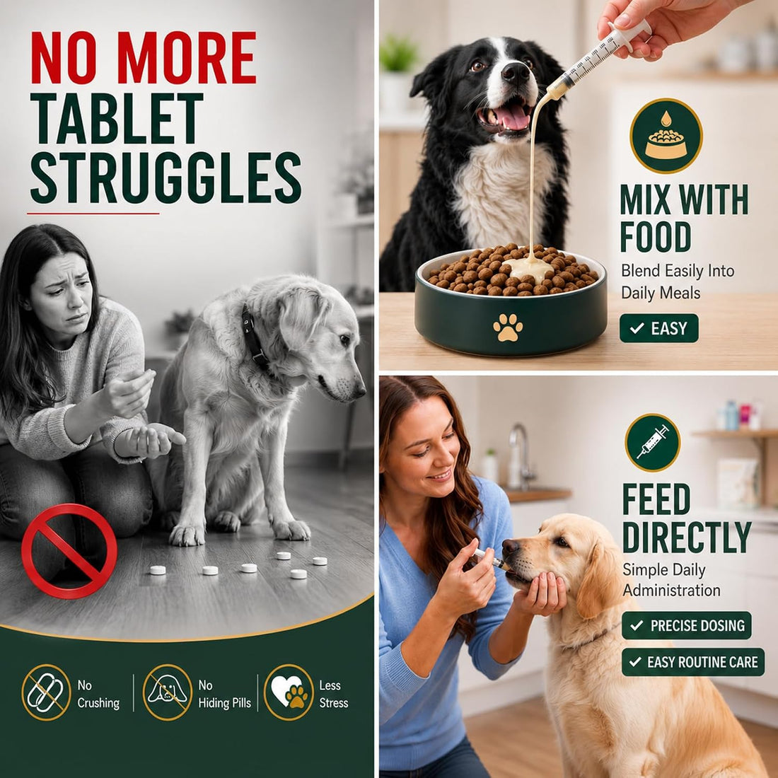 Dewormer for Dogs Broad Spectrum Dog Wormer for Tapeworms