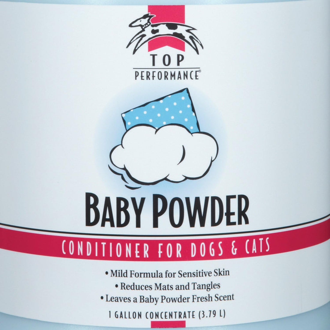 Top Performance Baby Powder Pet Conditioner, 17-Ounce, 17 Ounce