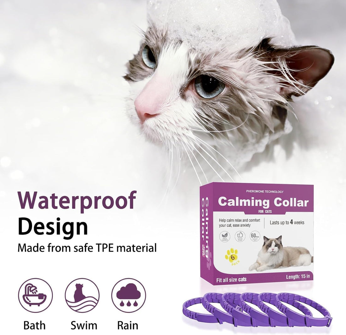 Cat Calming Collars, Pheromone Collar for Cats
