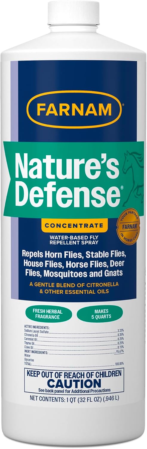 Farnam Nature’s Defense Concentrate, Botanical Fly Repellent Spray
