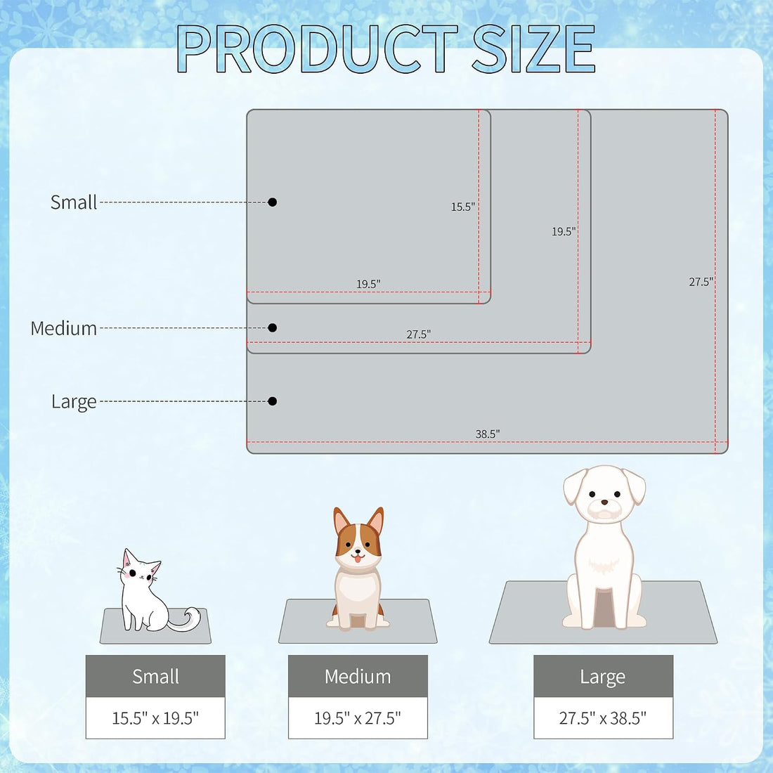 NACOCO Summer Pet Cooling Mat