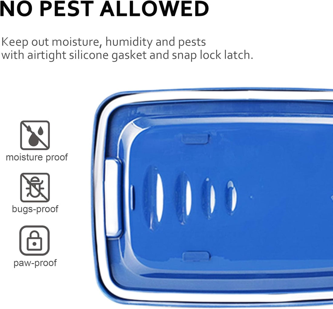 EIwichen Dog and Cat Food Storage Container with Scoop