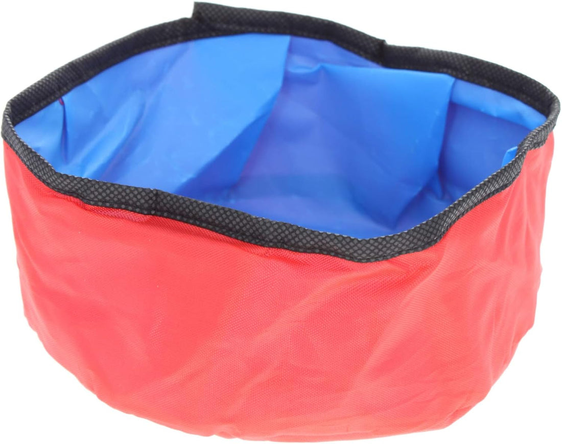 ASR Outdoor Dog Water Bowl Folding Collapsible Pet Travel Food Dish