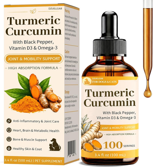 Turmeric Curcumin for Senior Dogs & Cats