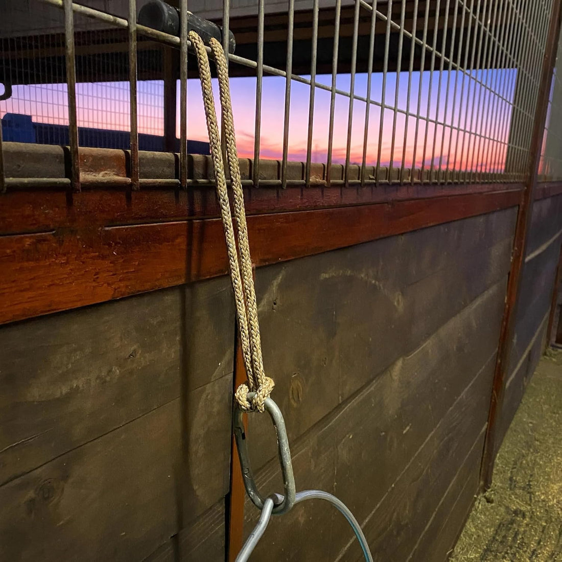 hay chix 14-Inch Horse Bucket Strap | Adjustable Stall Hanger