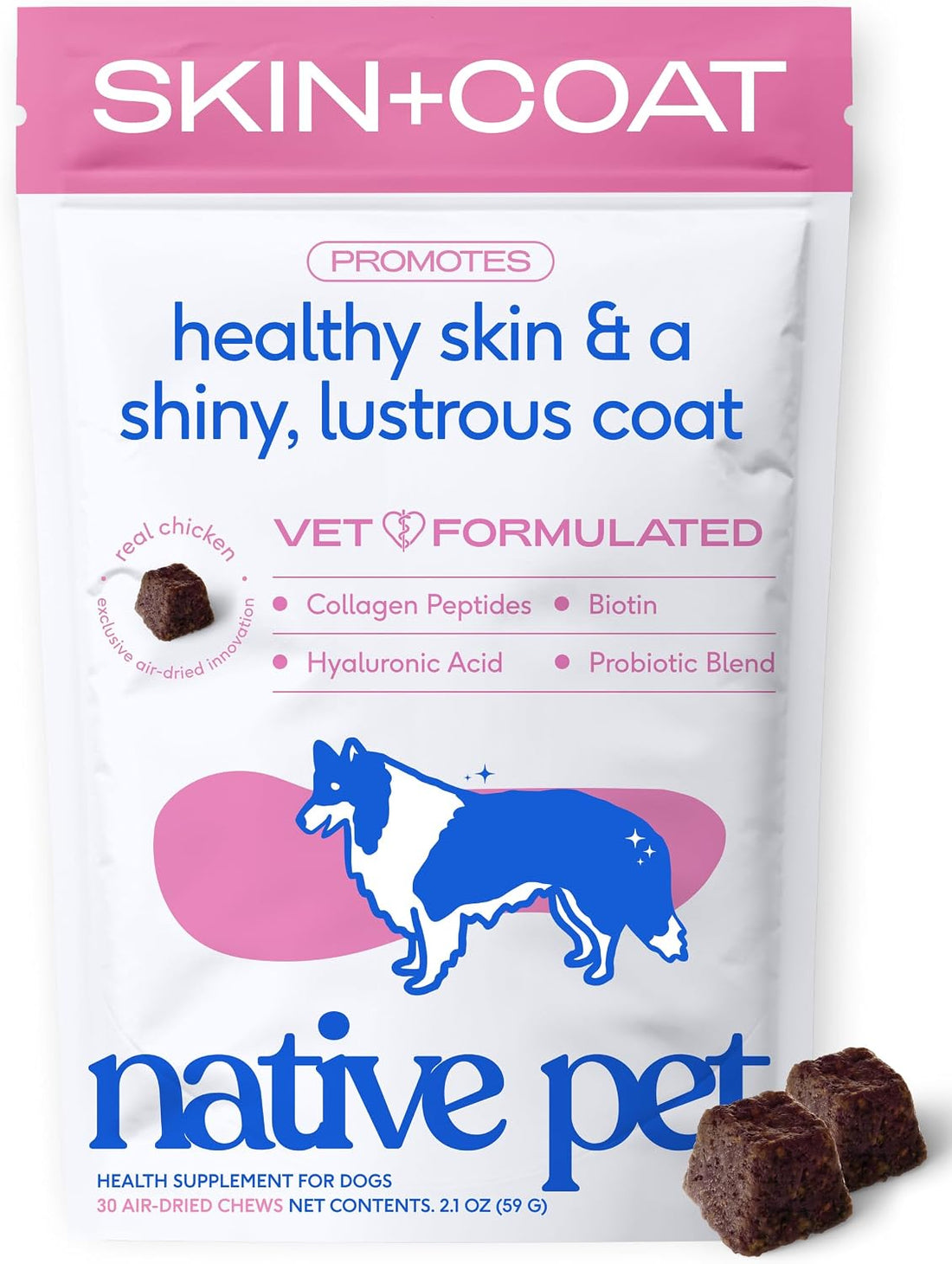 Native Pet Skin & Coat Chews