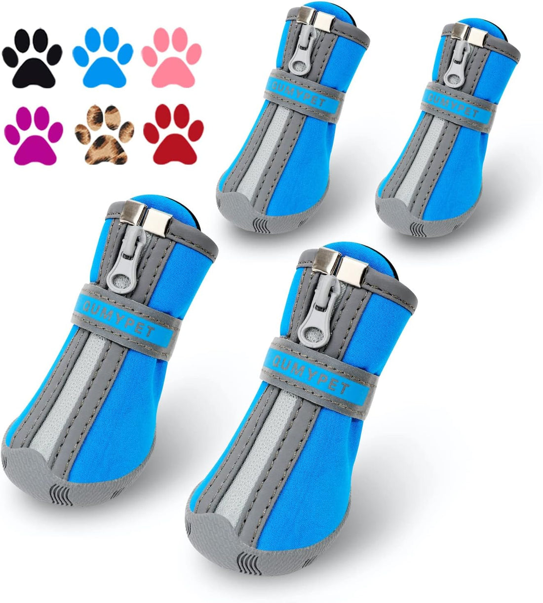 QUMY Dog Shoes Small Size Dogs
