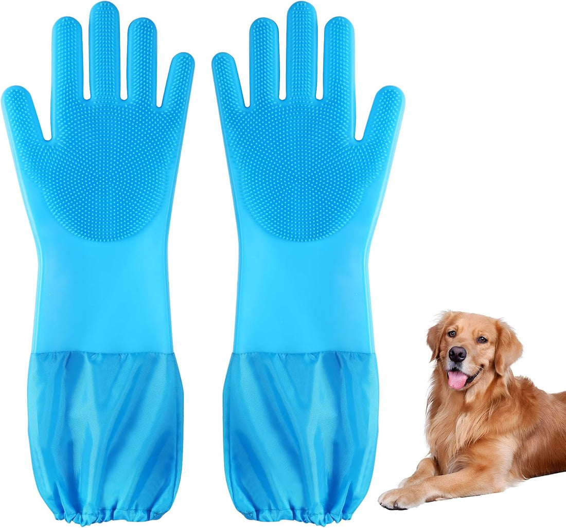 Senquoyn Dog Washing Gloves | Pet Grooming Gloves