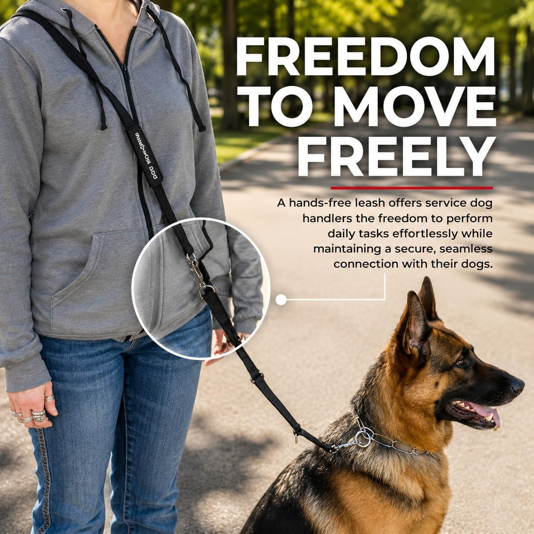 ActiveDogs Hands Free Dog Leash