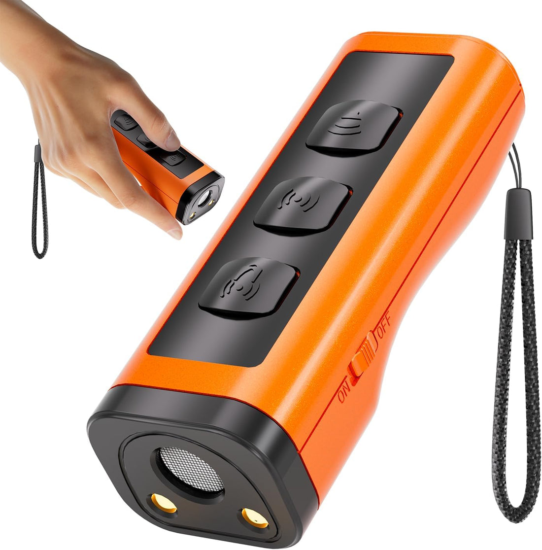 Dog Bark Deterrent Devices Rechargeable Anti-Barking Device for Dogs