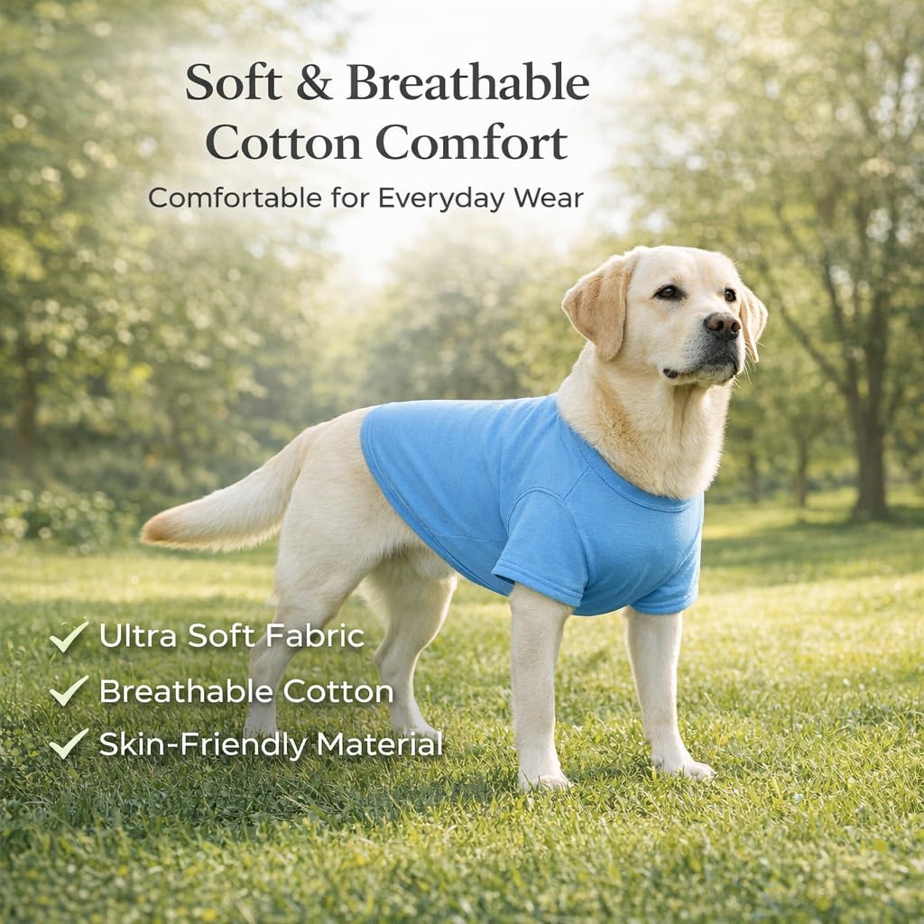 Lovelonglong Pet Clothing Dog Costumes Basic Blank T-Shirt Tee Shirts