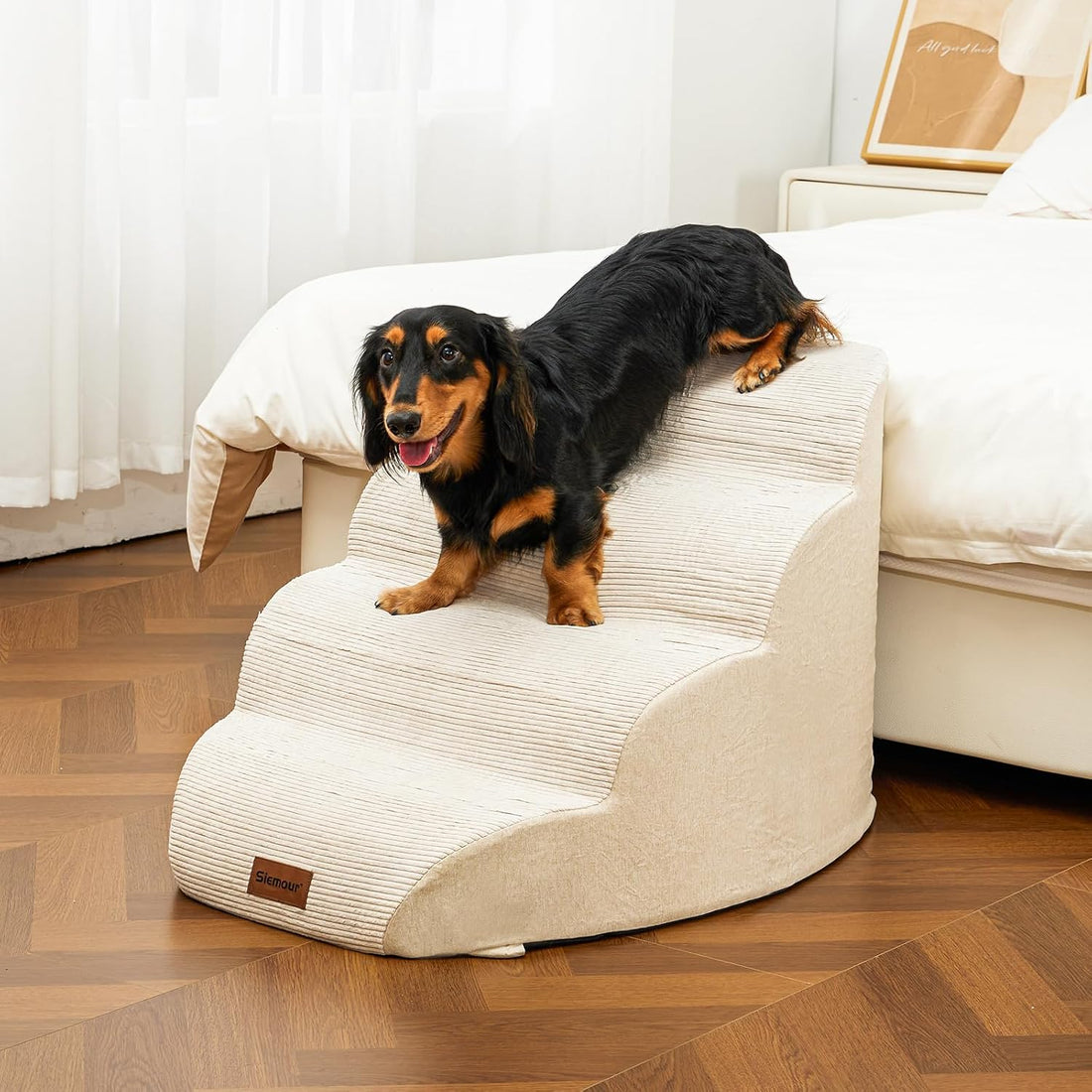 4-Step Dog Ramp Stair for Small Dogs