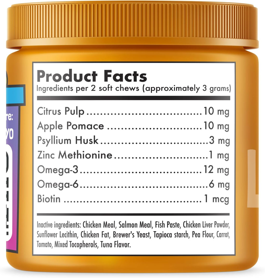 Hairball Treatment for Cats Natural Remedy with Apple Pomace