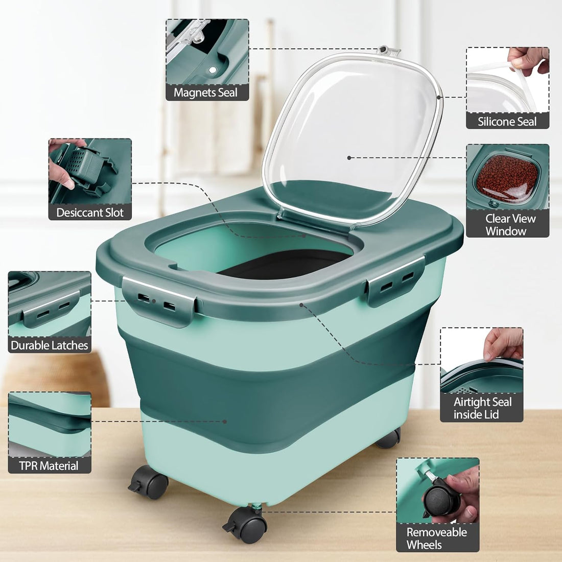 Viretec Dog Food Storage Container