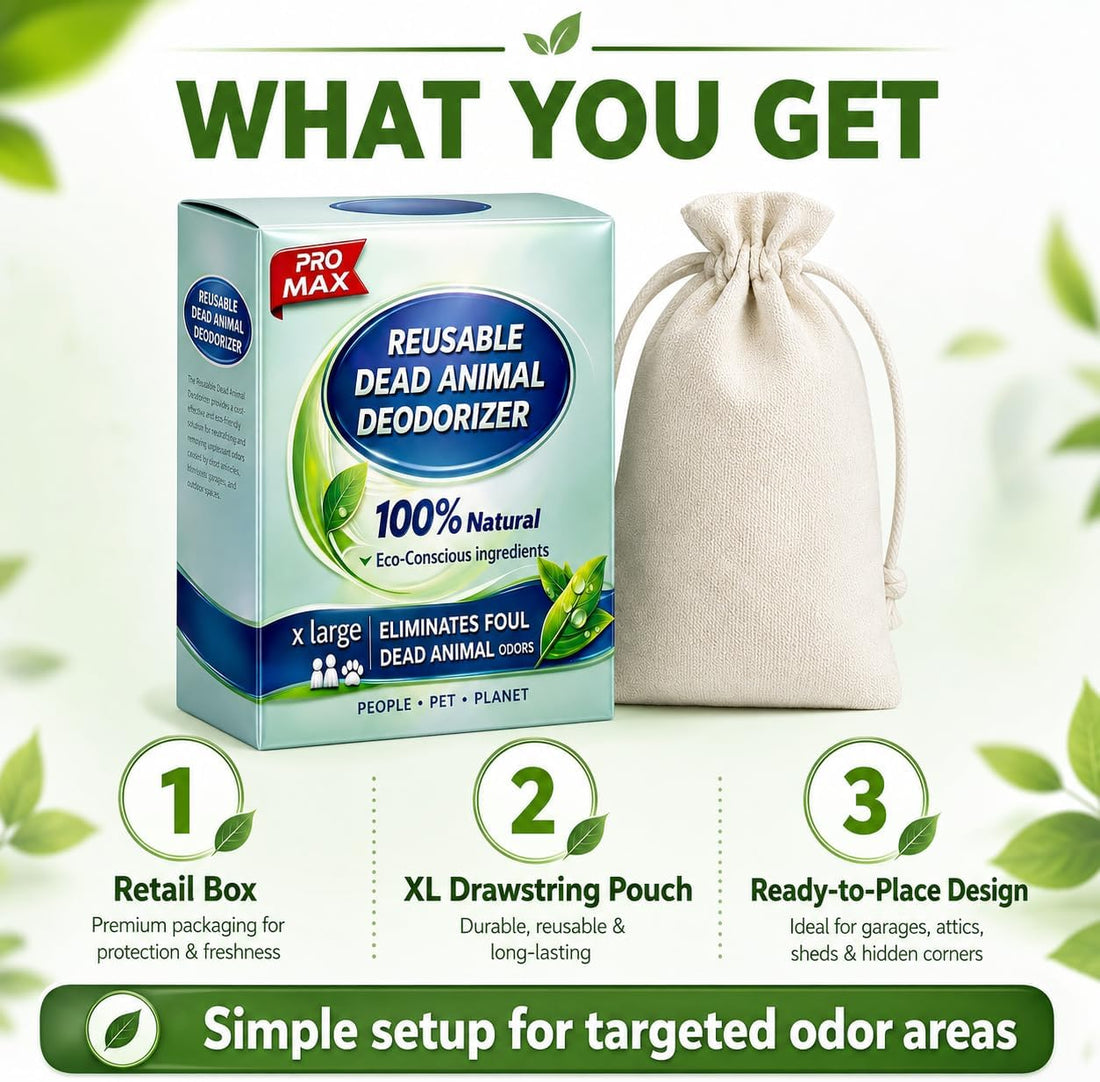 Dead Animal Odor Eliminator for Dead Mouse, Rodent & Rat Smell