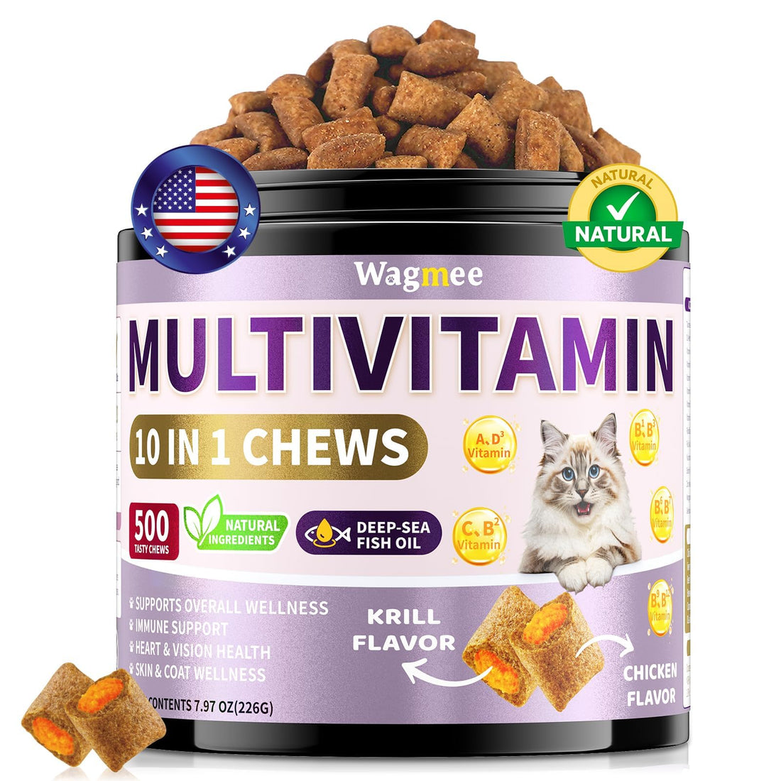 Taurine for Cats Vitamins Treats