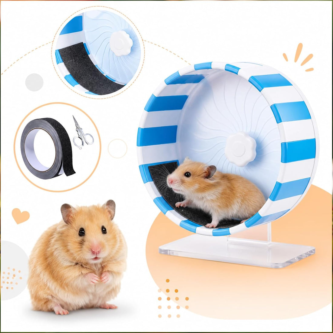 Sugar Glider Trimmer, Track Sandy Wheel Scissor Attachment, 1Pcs