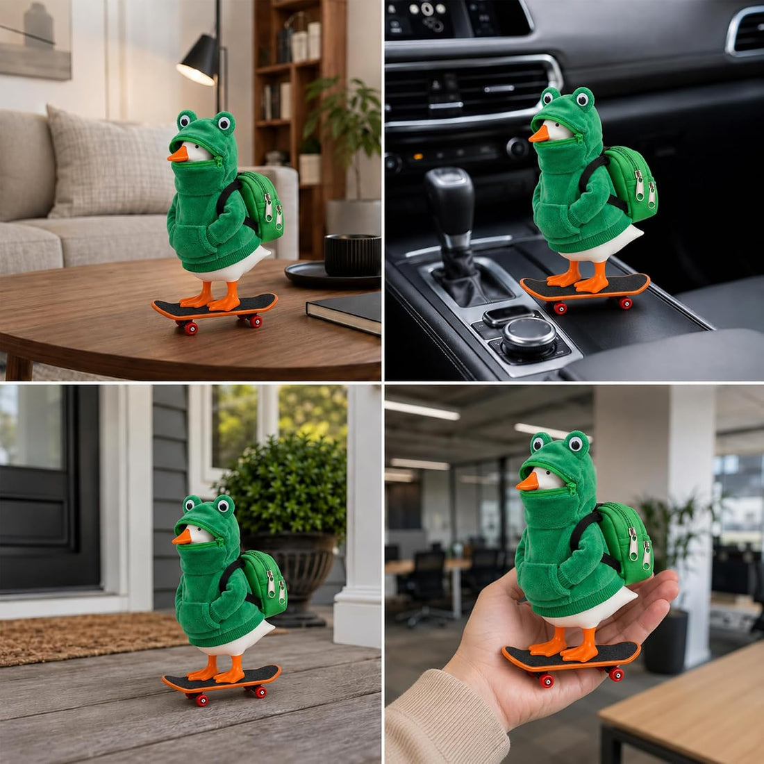 Desk Goose Outfits 7 Inches, 3-Piece Set with Hoodie, Backpack
