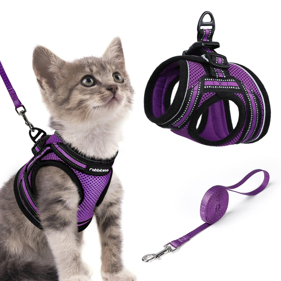 rabbitgoo Cat Harness and Leash