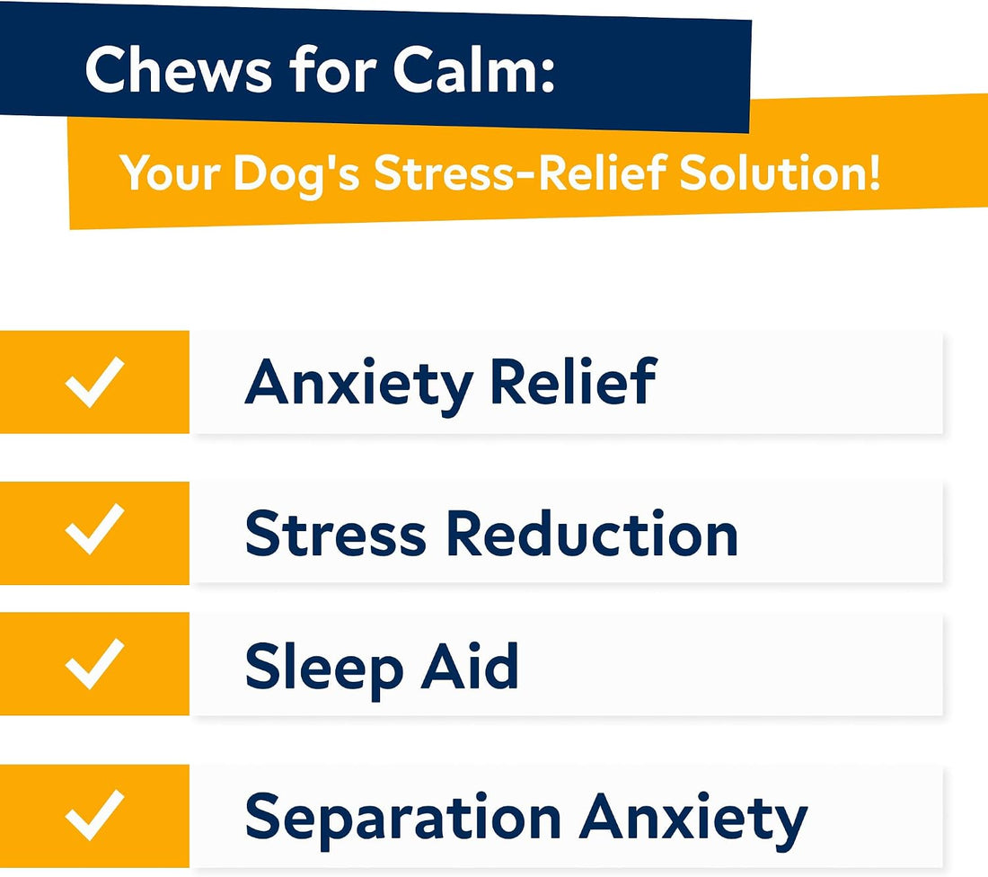 Advanced Calming Chews for Dogs - Hemp Chews and Melatonin