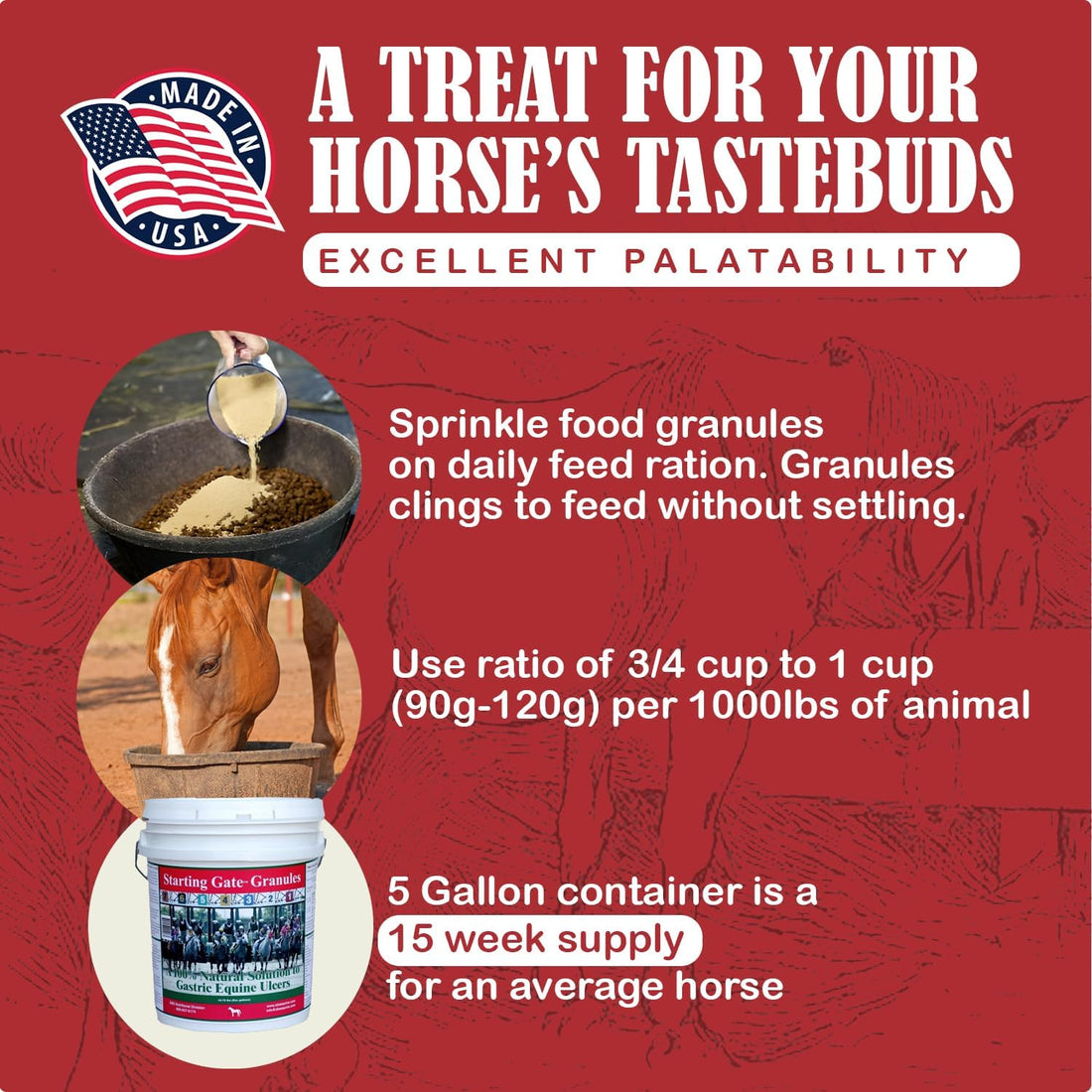 SBS Equine Starting Gate Granules