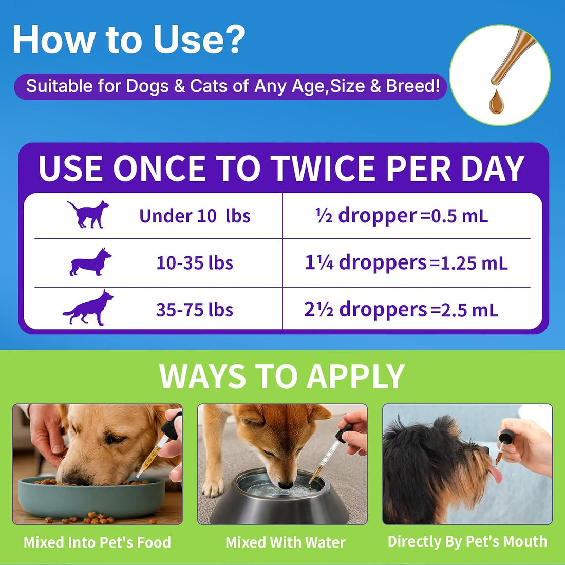 WEALLIN Flea & Tick Support Drops
