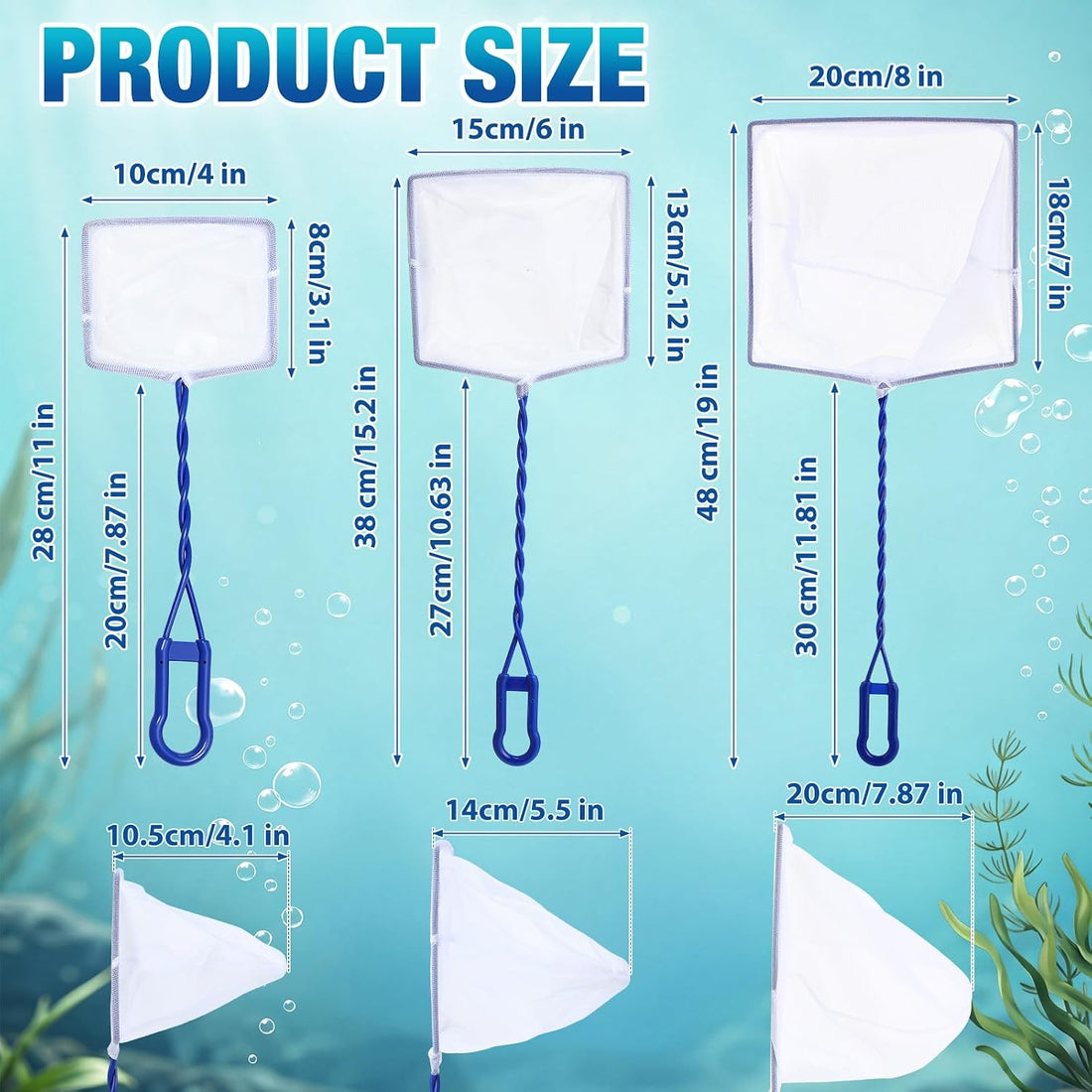 Aquarium Fish Net Soft Fine Nylon Mesh