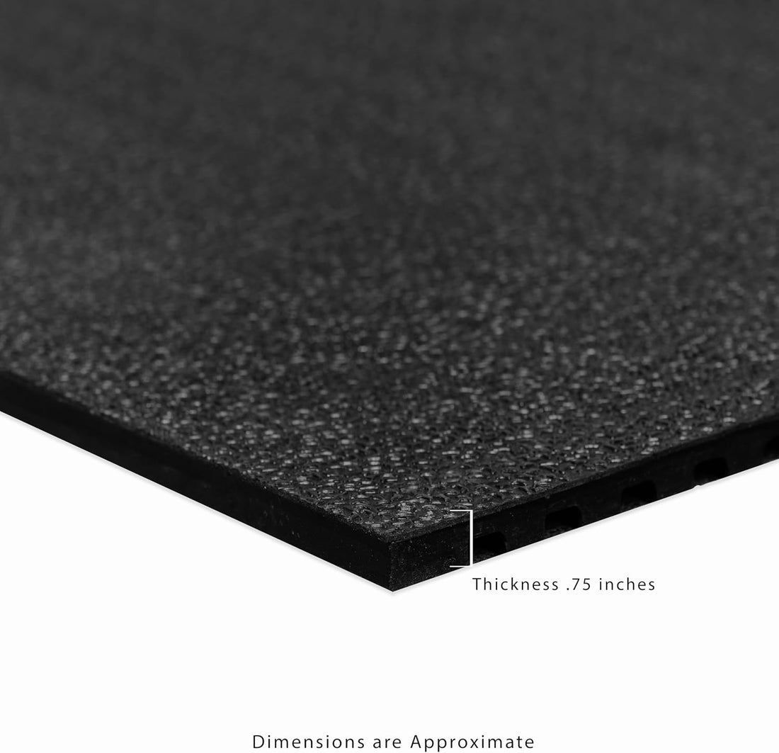 MSI Utility Rubber Flooring Mat | 42" W x 72" L