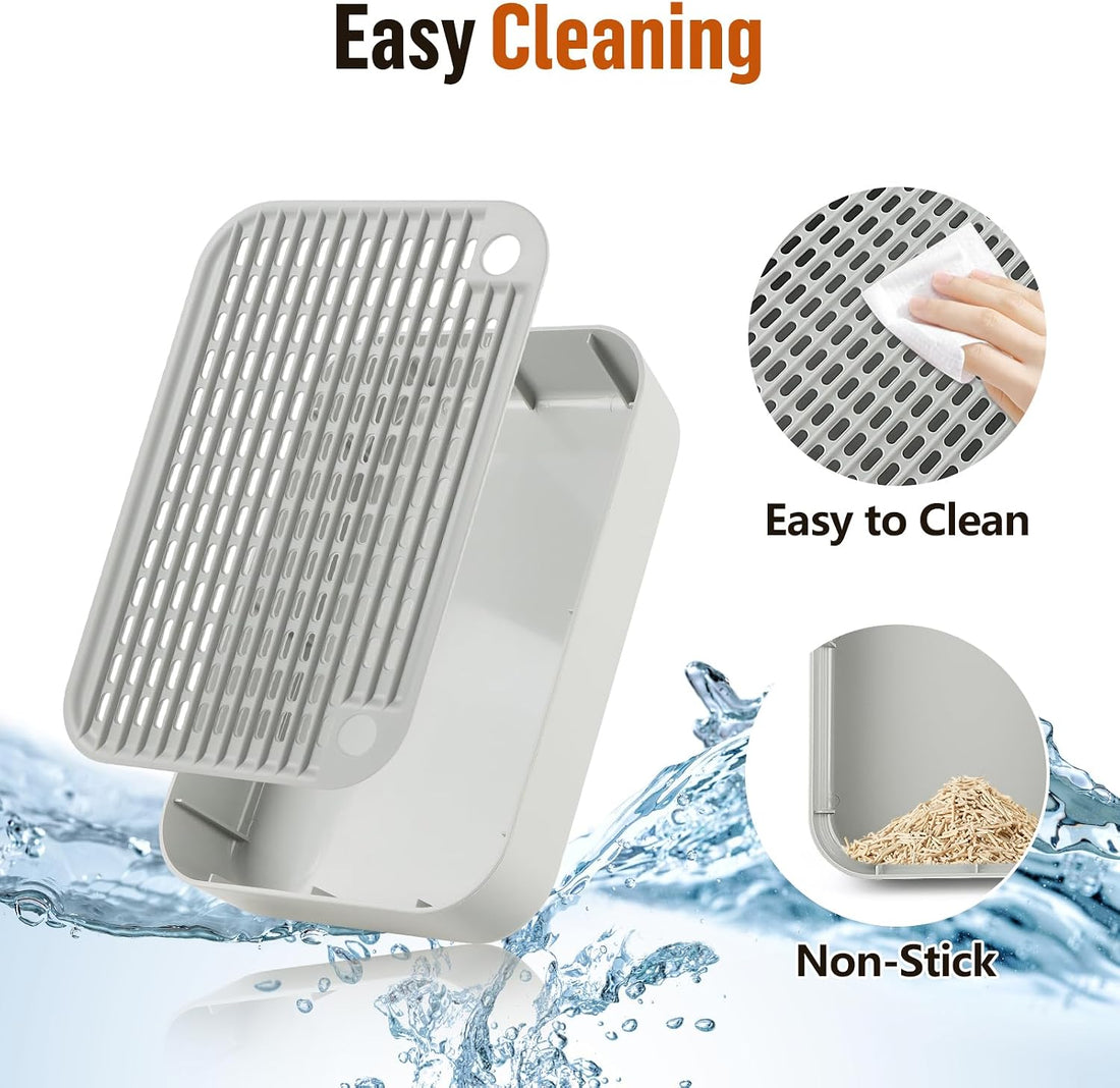 Cat Litter Box Step with Filter Function, Non-Slip Cat Step