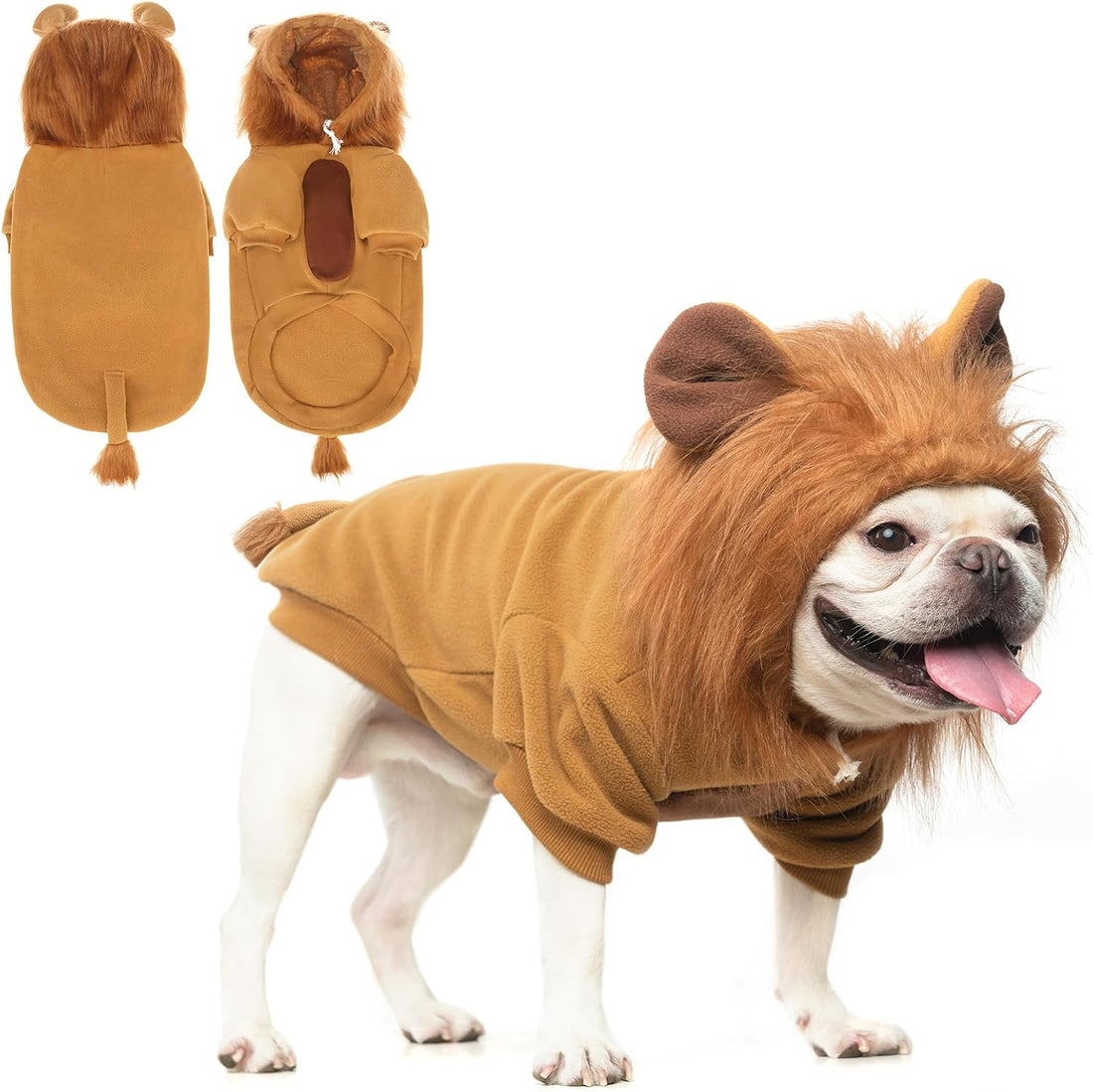 KOOLTAIL Dog Lion Mane Costume Clothes