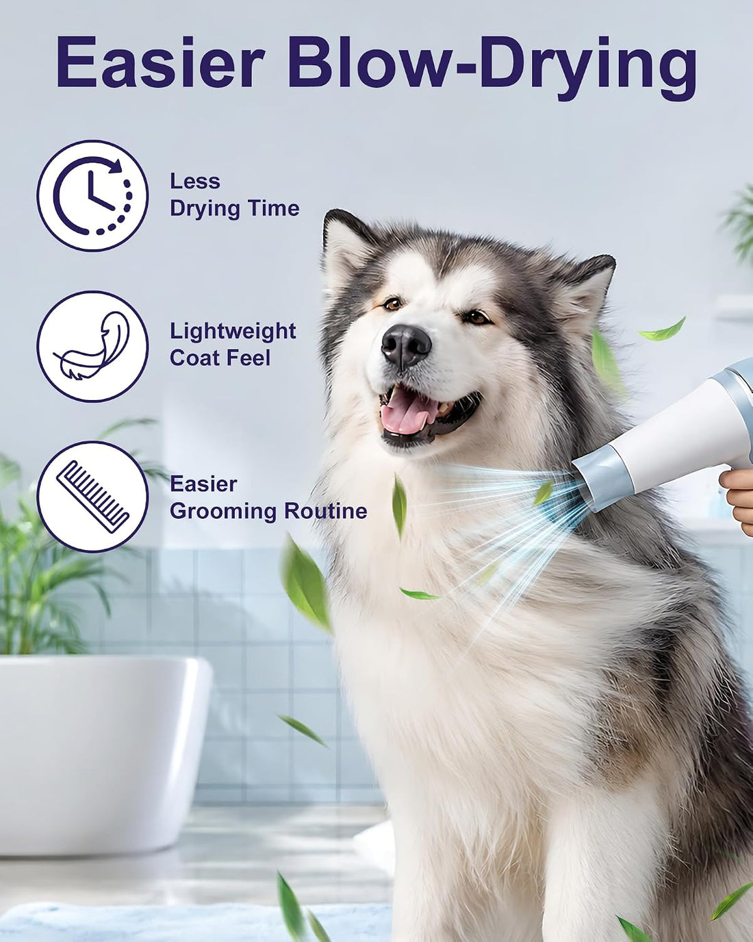 64 FL OZ Deshedding Dog Shampoo Sensitive Skin Friendly
