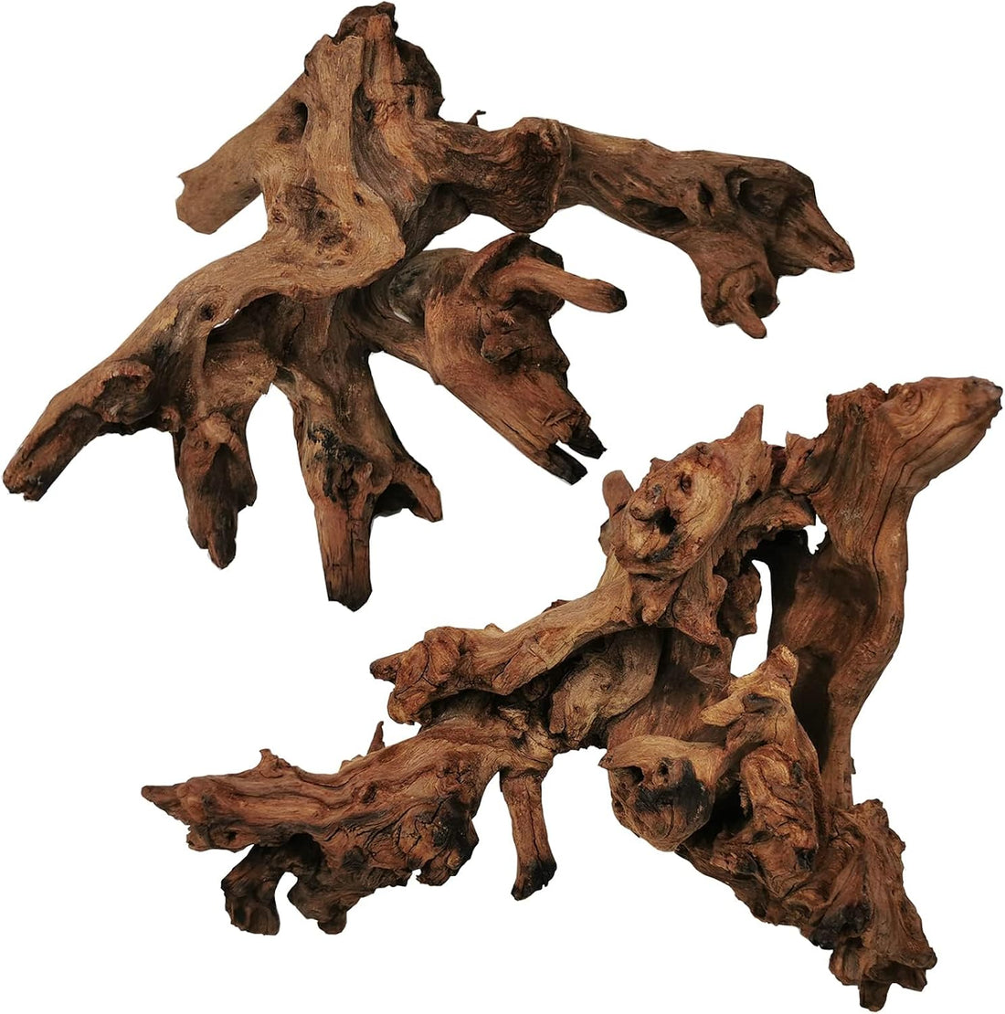 Hamiledyi 5 Pcs Driftwood Branches 5.5"-8.6" Aquarium Wood Decoration