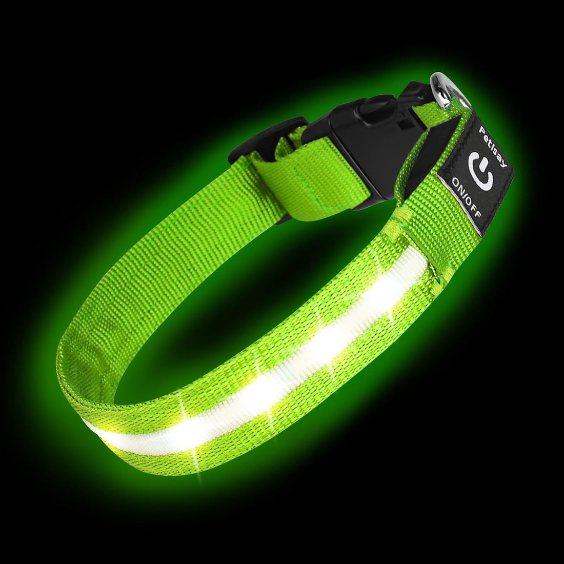 Super Bright LED Dog Collar, Waterproof Light up Collars