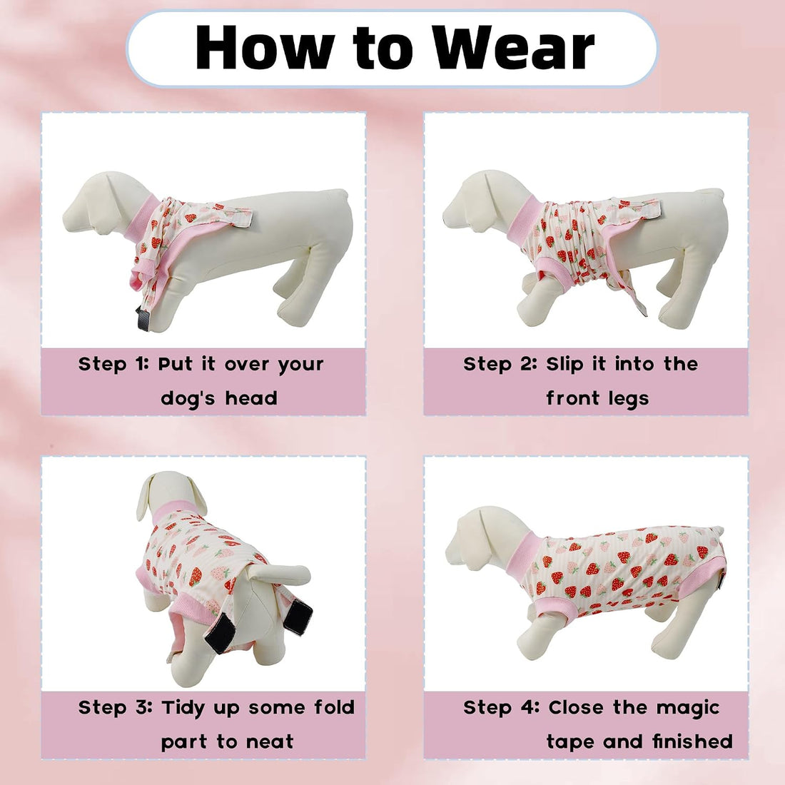 Dog Surgery Recovery Suit Spay Recovery Onesie for Female Male Dogs