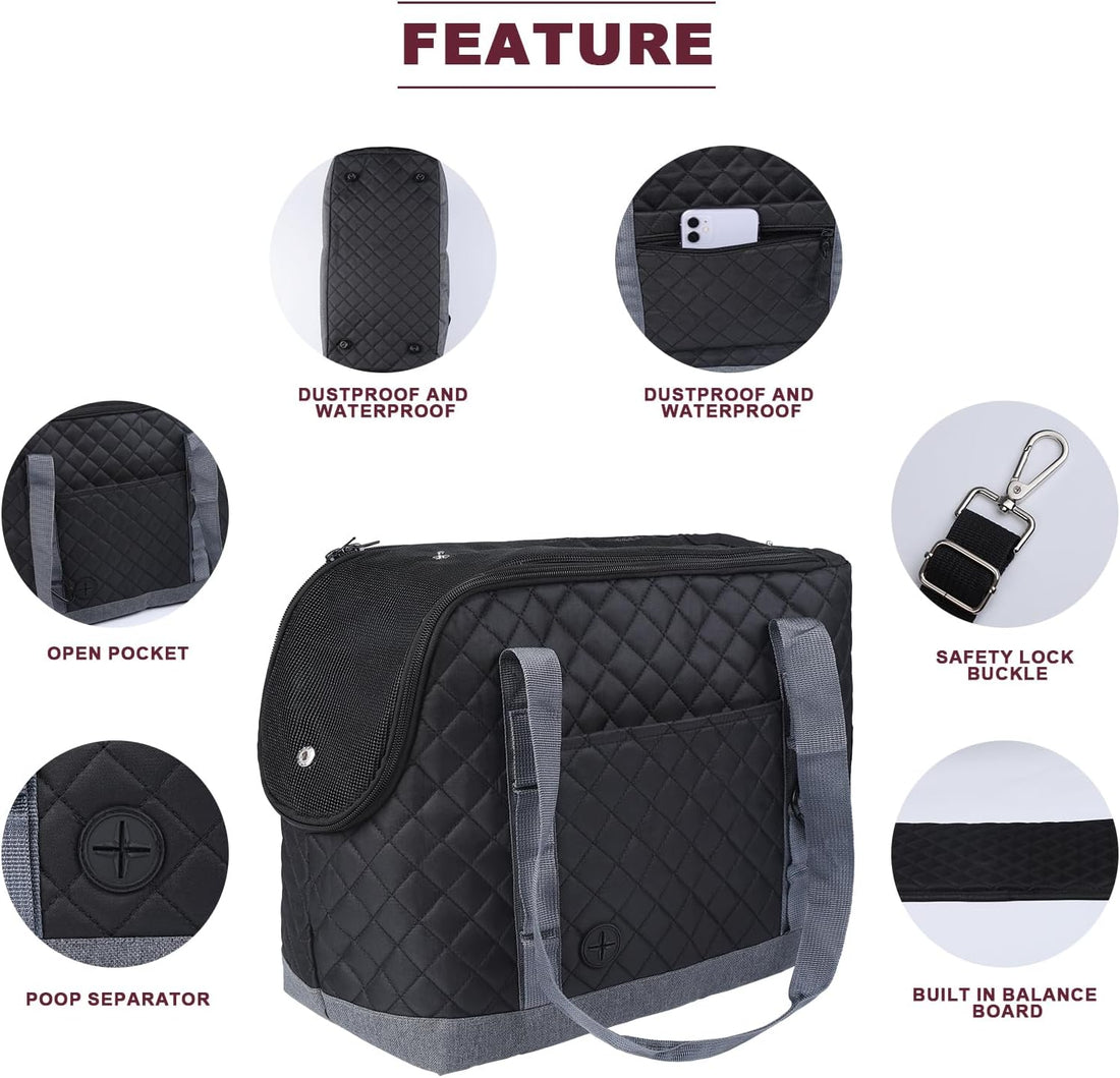 Dog Carriers for Small Dogs Puppy Purse Carrying Bag for Dog 0-11lbs