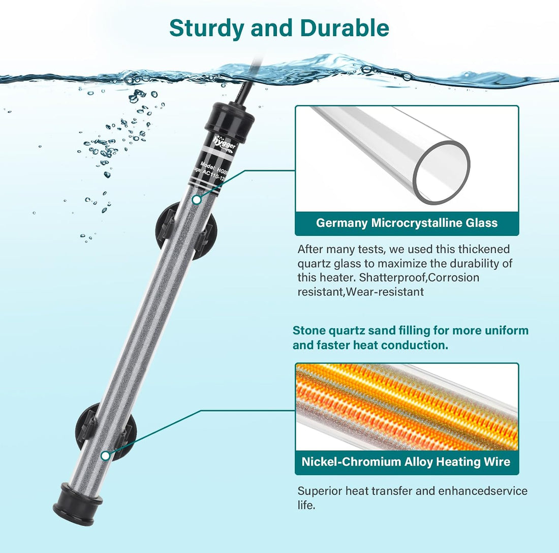 hygger Submersible Aquarium Heater