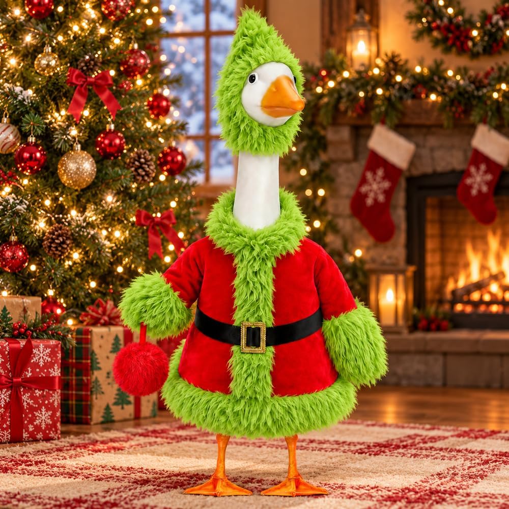 8 Set Holiday Porch Goose Outfits All Seasons Clothes for 23 Inch