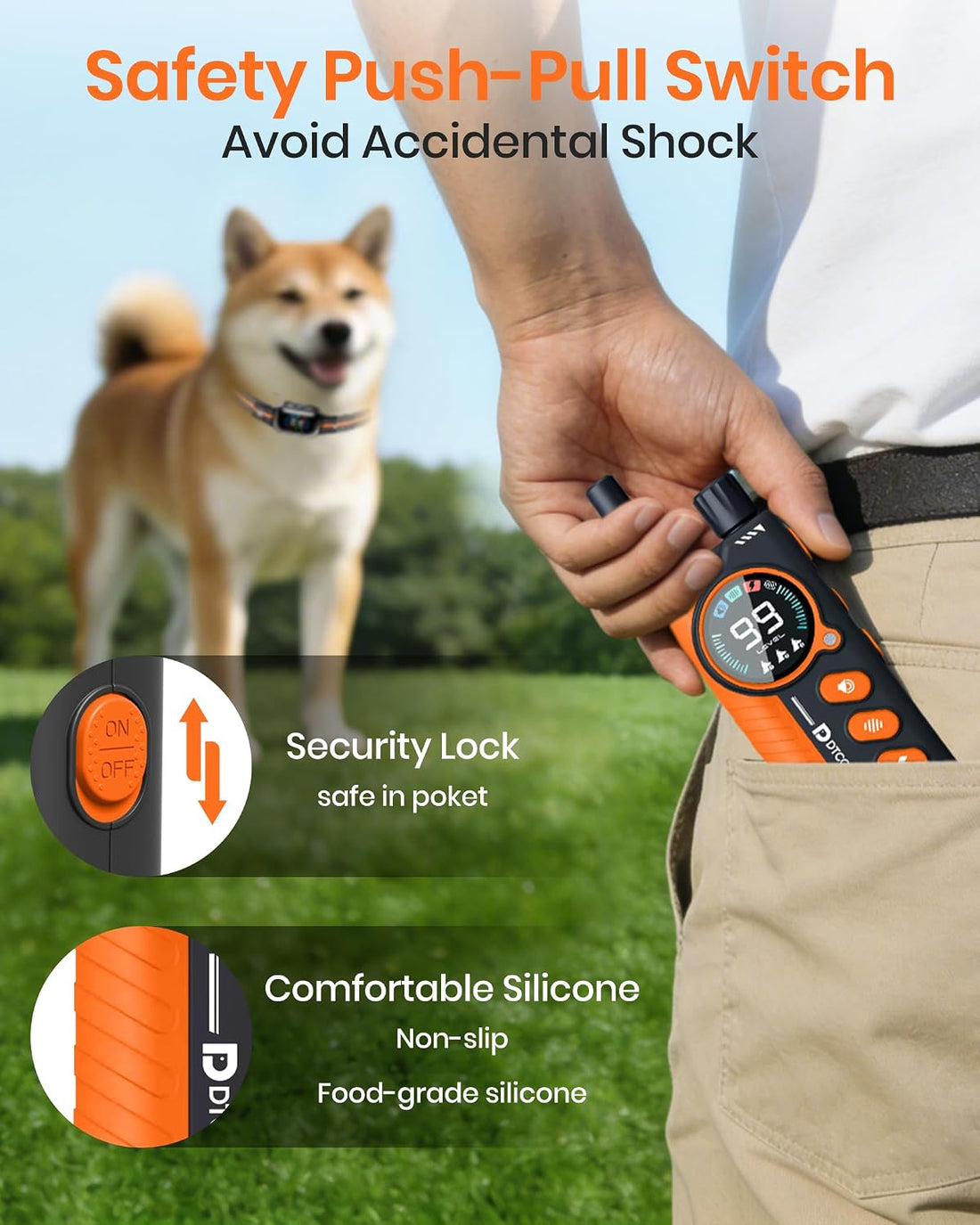 Bark & Shock Collar Combo for 2 Dogs