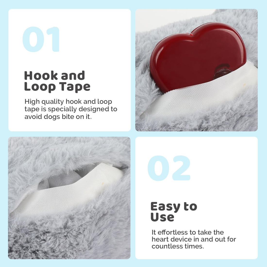 ALL FOR PAWS Heart Beat Dog Toy