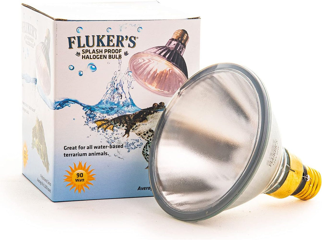 Fluker's Heavy, Duty Splash Proof Halogen Bulb for All Water Based