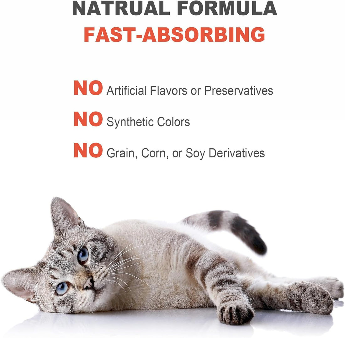 MARIMER Hairball Control Soft Chews for Cats, Chicken Flavor