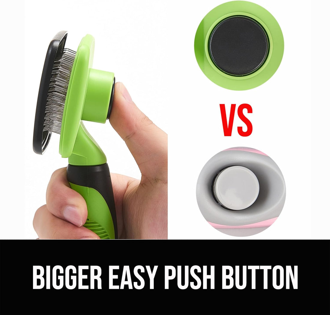 OEFEO Self Cleaning Slicker Brush for Dogs& Cats