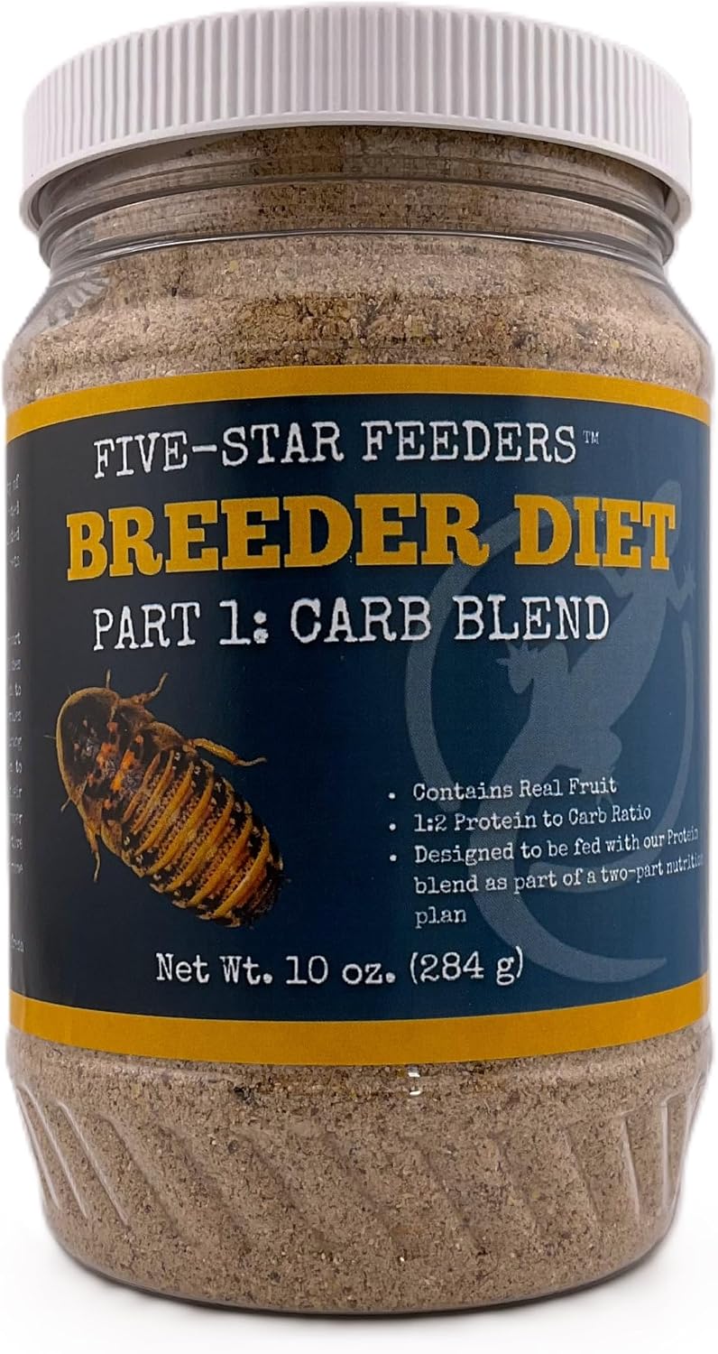 Roach Gutload Formula – Nutrient-Rich Pre-Feeding Diet for Dubia