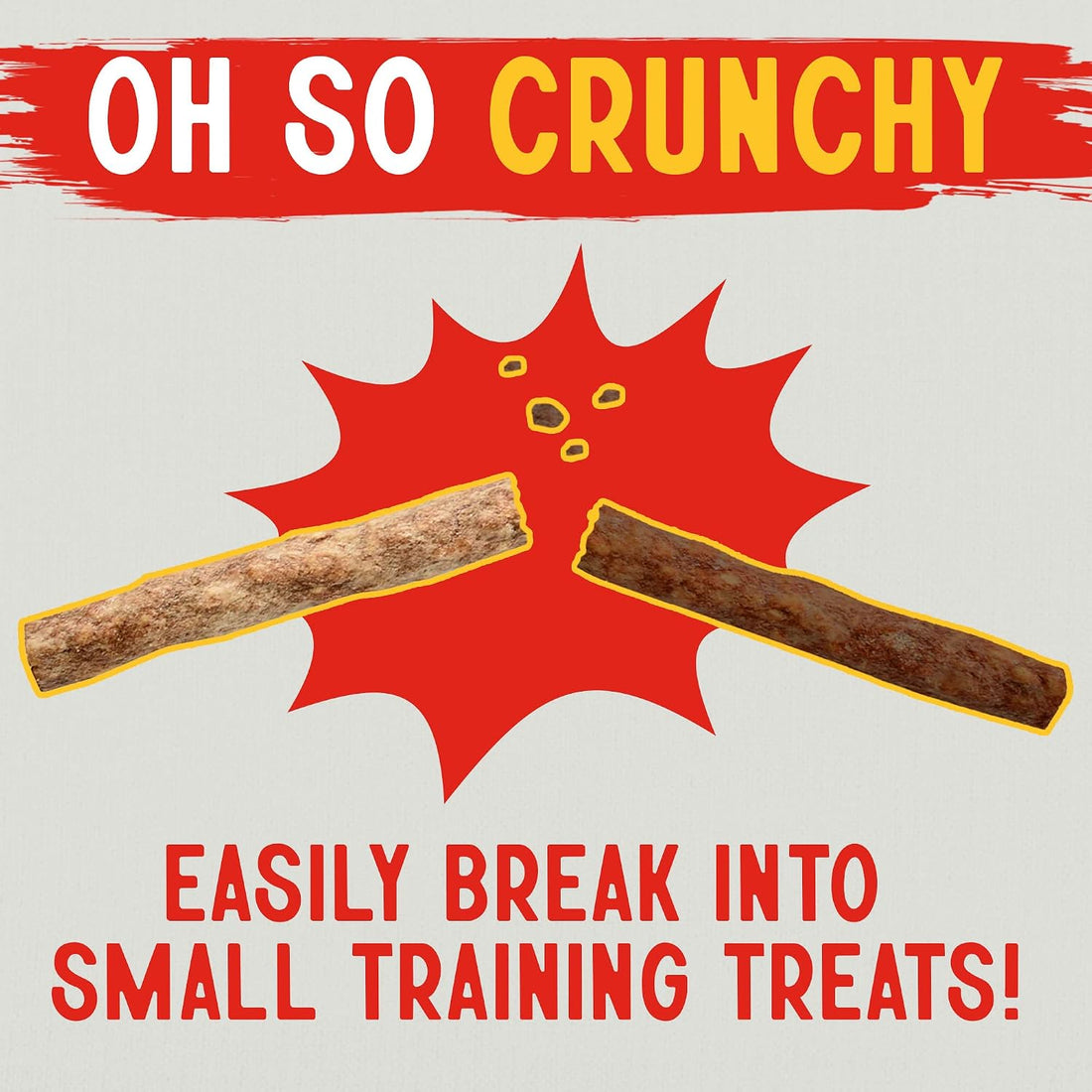 Canine Chews 5" Munchy Rawhide Sticks for Small Dogs Munchy Dog Treat