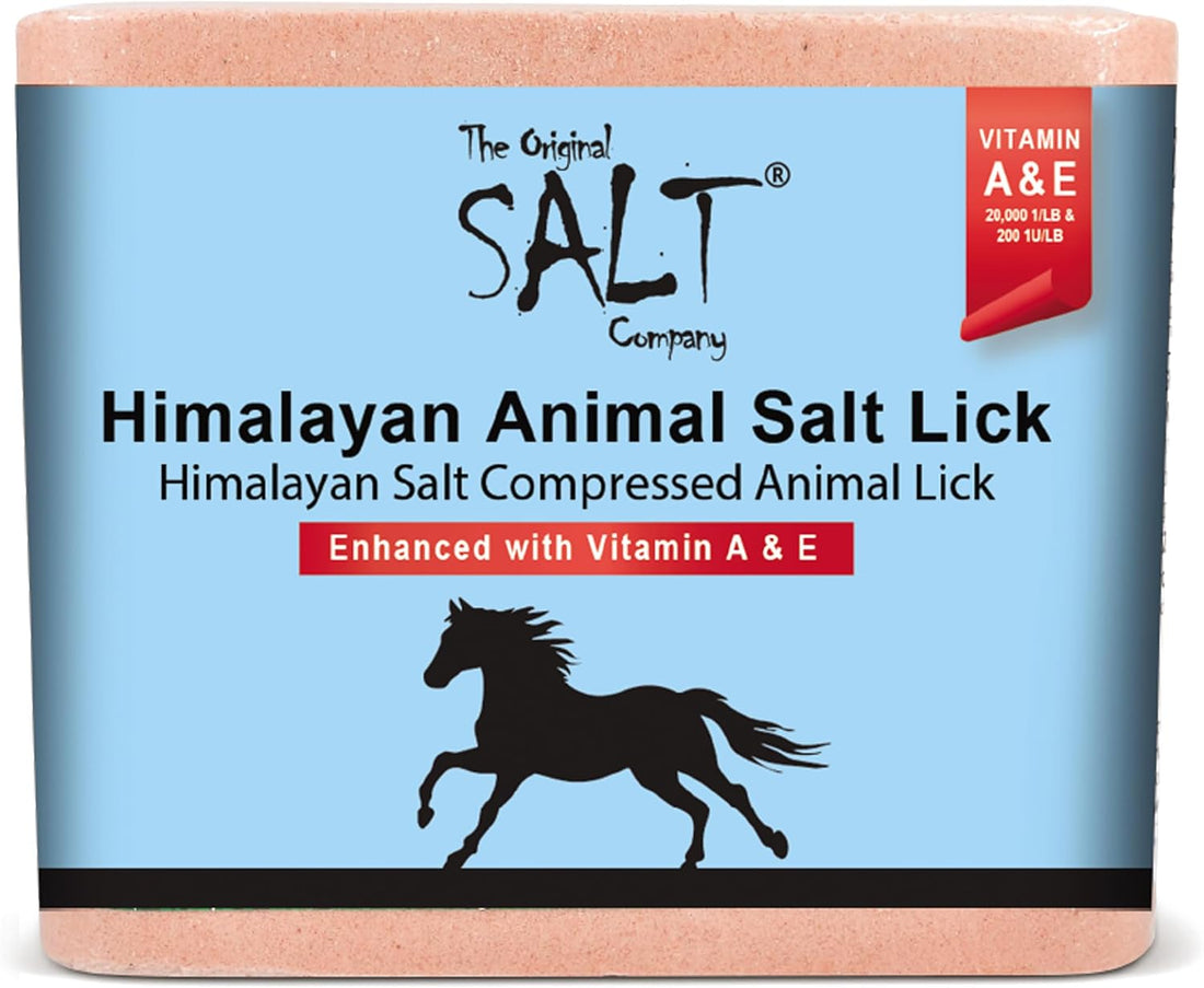 100% Organic Himalayan Salt Lick Provides Essential Minerals for Your